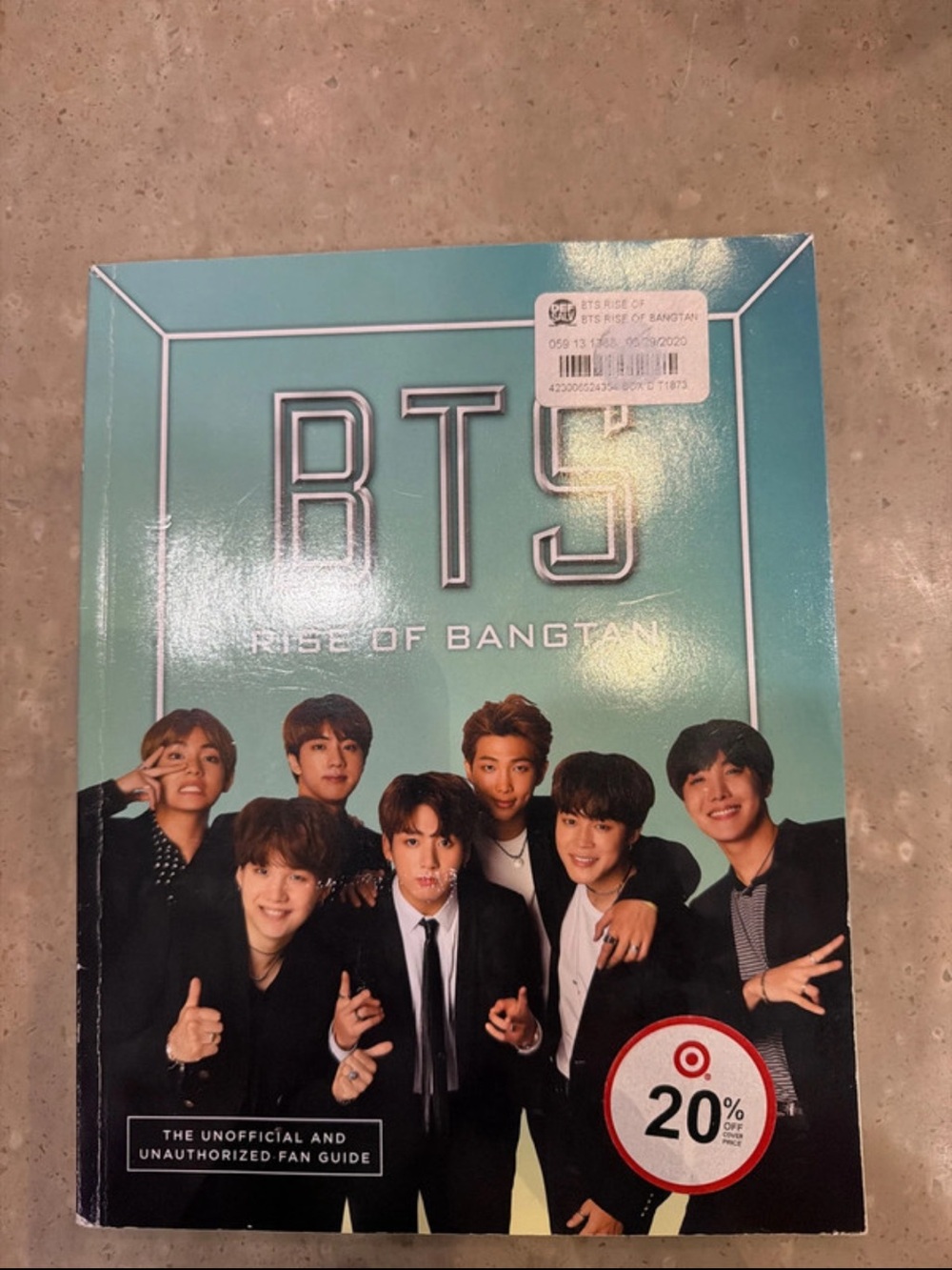 Harper BTS Fan Guide - Teal and Black Cover